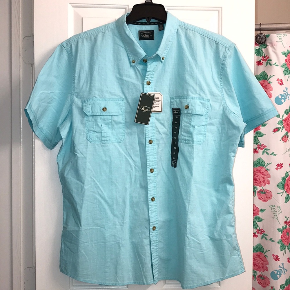Bass Blue Button Down Shirt